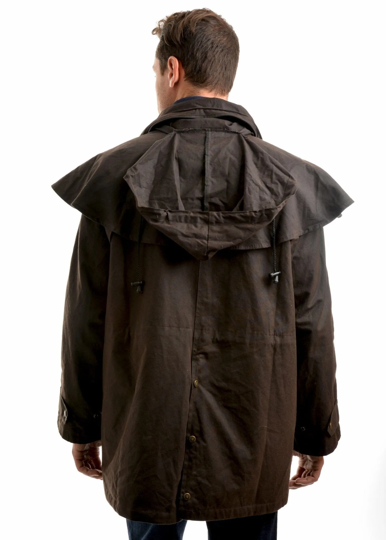 Thomas Cook Oilskin Short Coat