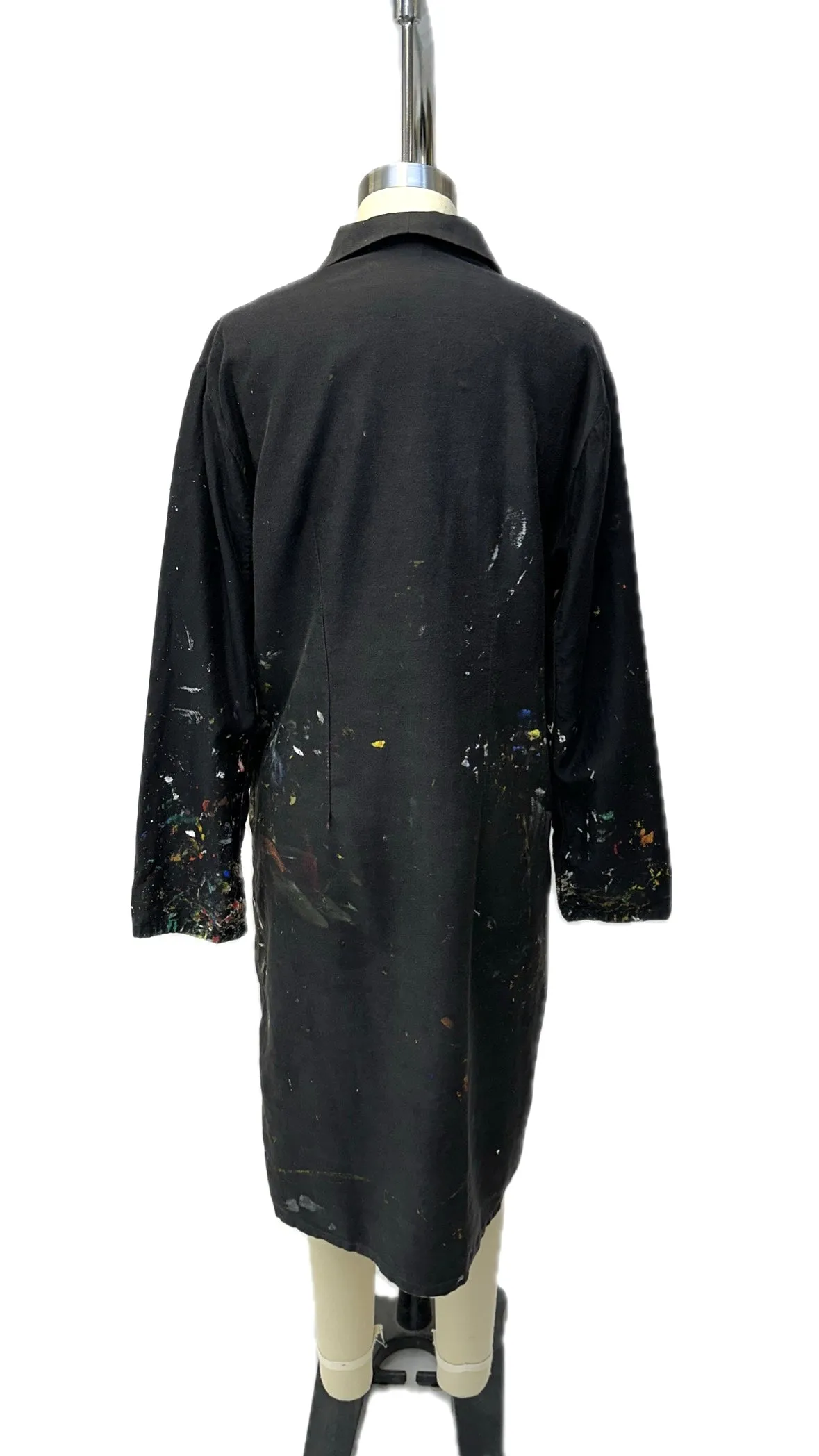 Thrashed Paint Splatter Coat