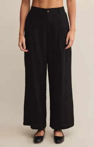 Topanga Wide Leg Linen Pant