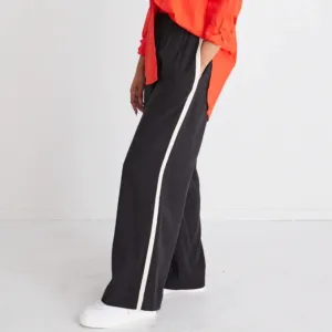 Townie Wide Leg Pants - Black