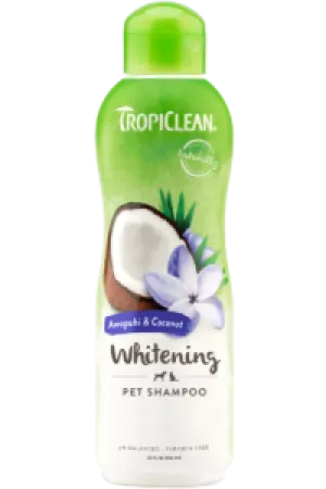 Tropiclean Awapuhi & Coconut Whitening Pet Shampoo 592ml Dog & Cat