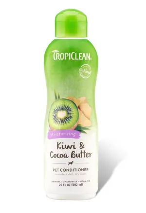 TropiClean Kiwi & Cocoa Butter Moisturizing Pet Conditioner for Dogs and Cats