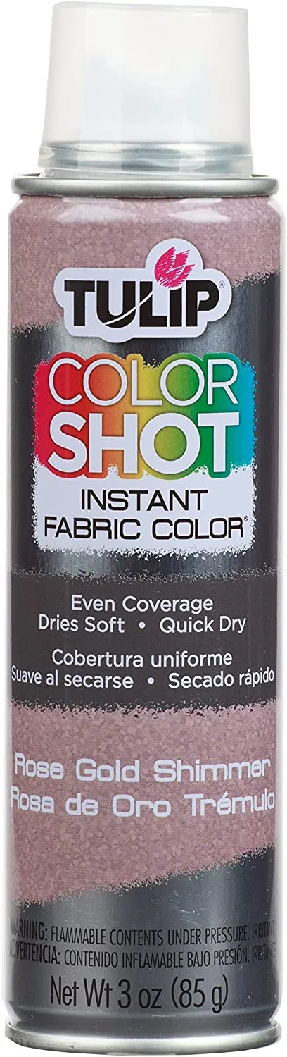 Tulip ColorShot Instant Fabric Color 3oz. Rose Gold
