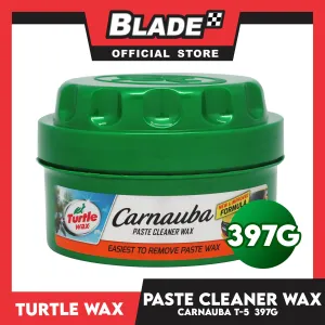 Turtle Wax Carnauba Cleaner Paste Wax T-5 397g