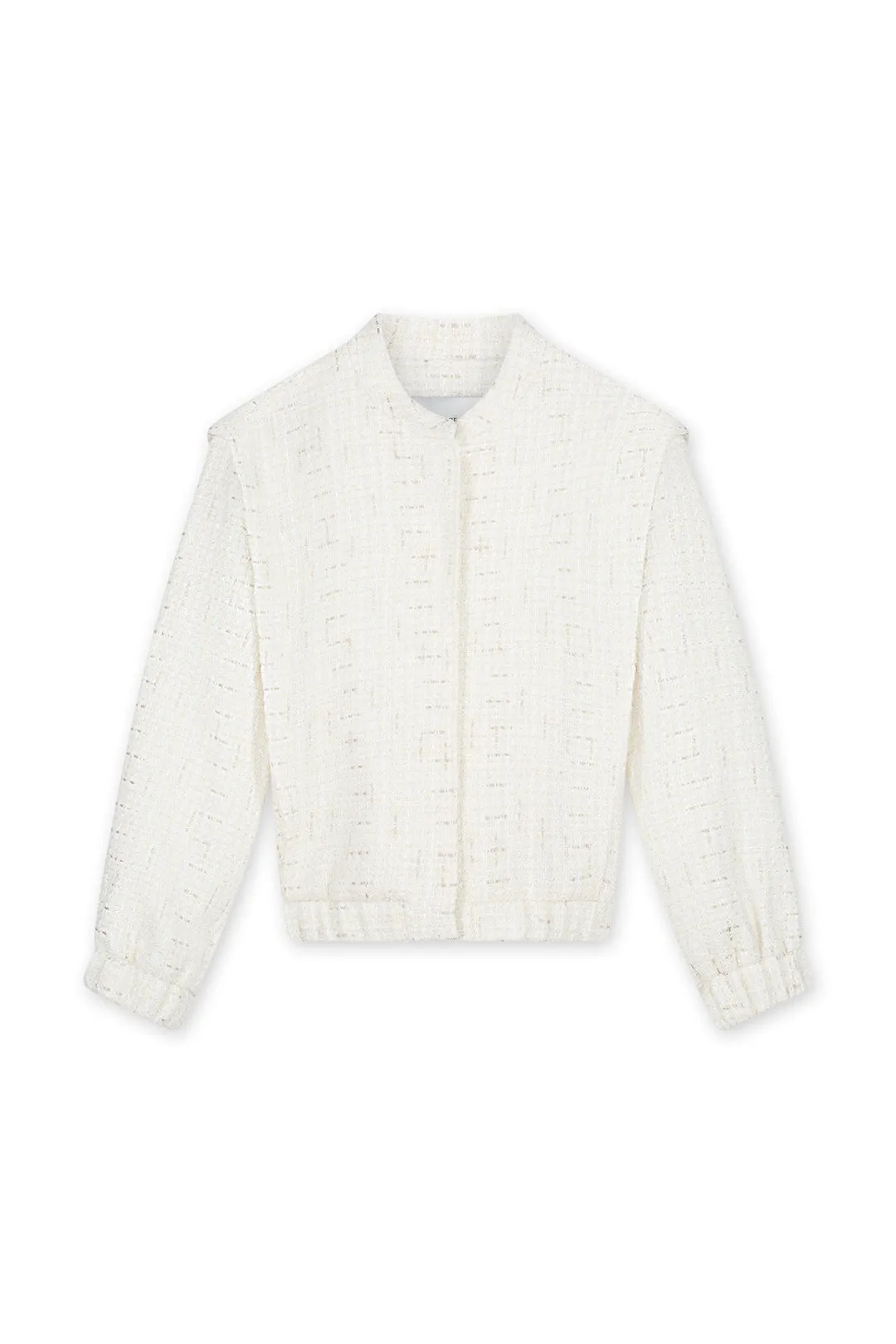 Tweed Bomber Jacket