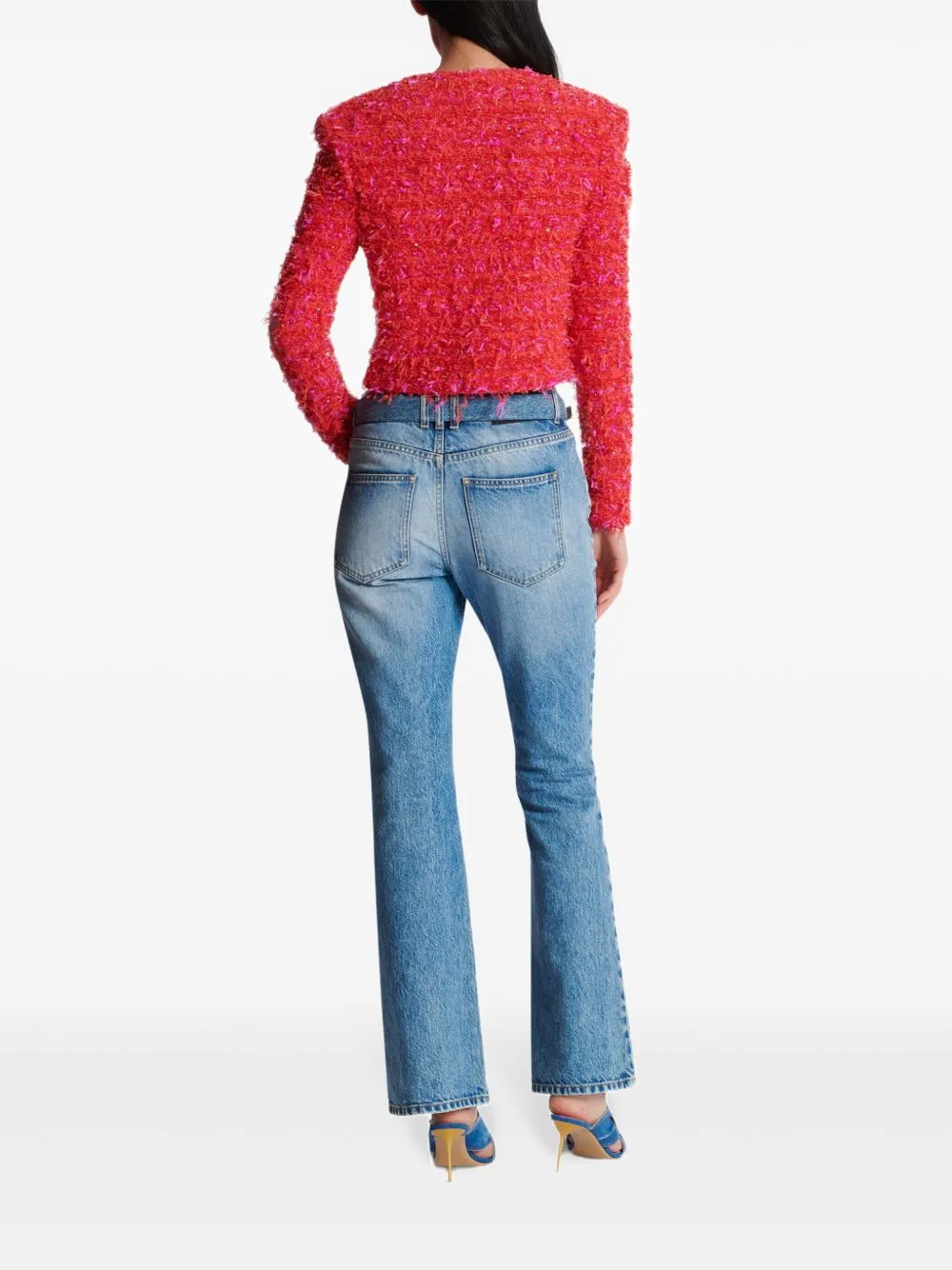 Tweed cropped jacket