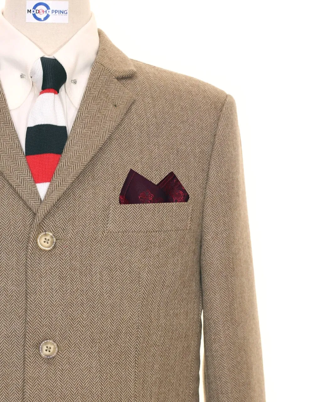 Tweed Jacket | Herringbone Tweed Jacket