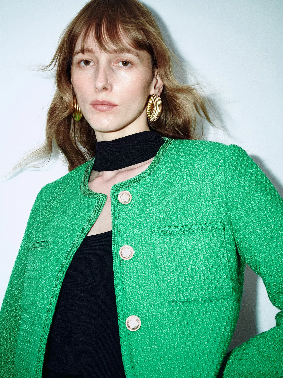 Tweed Patch Pocket Jackets