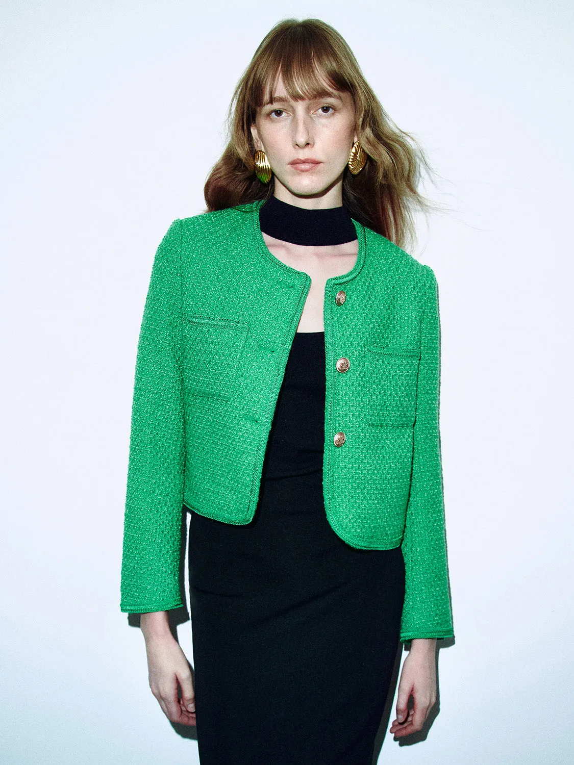 Tweed Patch Pocket Jackets