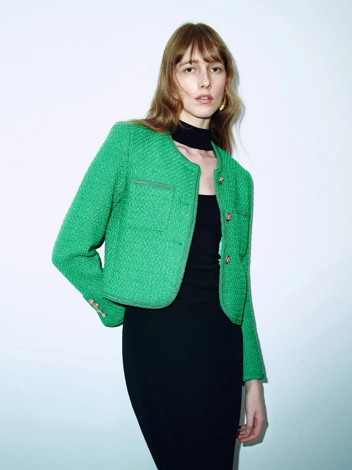 Tweed Patch Pocket Jackets