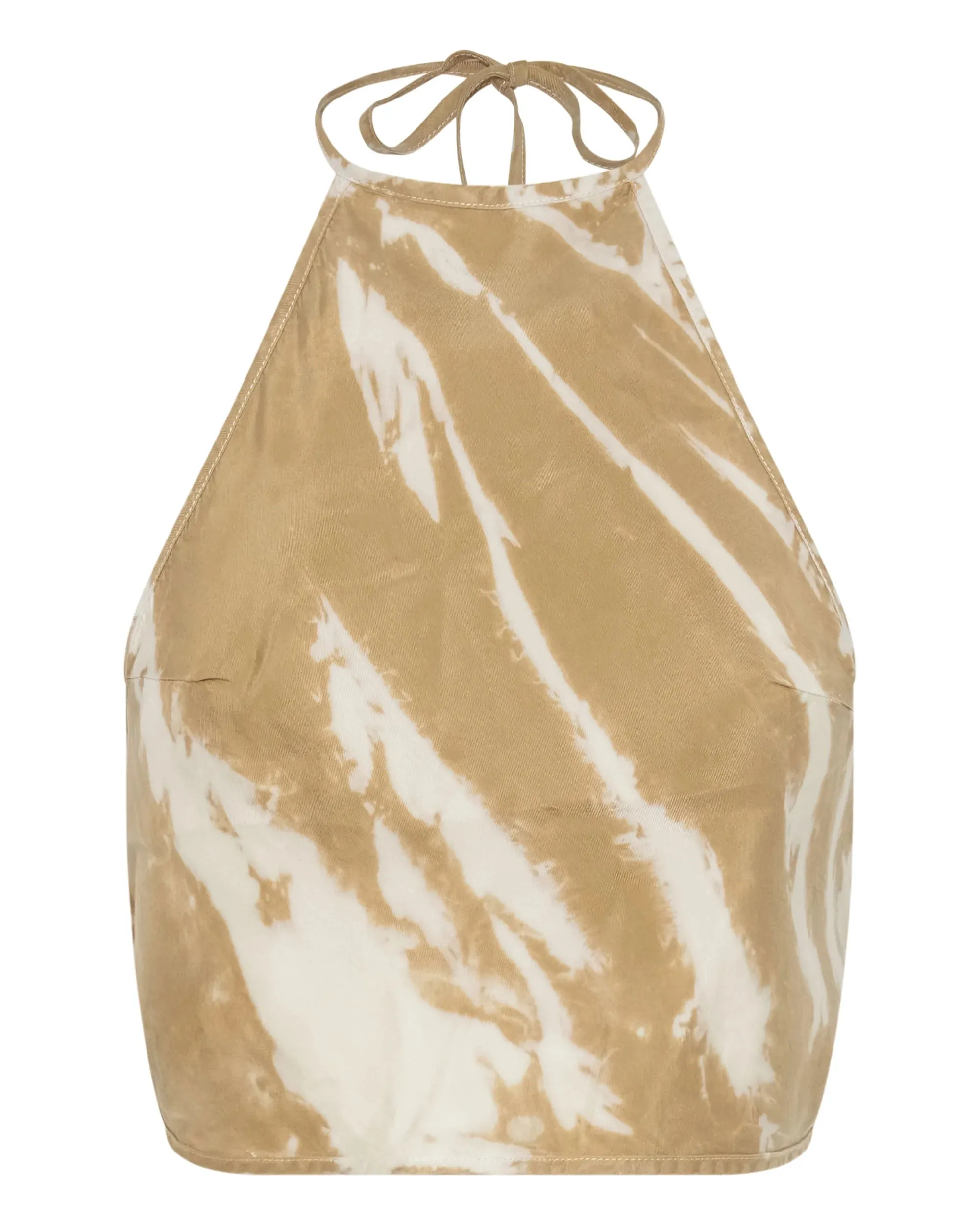 Twist Through Bias Halter Top