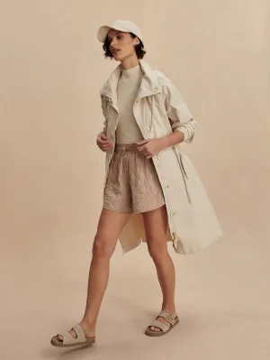 Tybalt Long Rain Parka - Birch