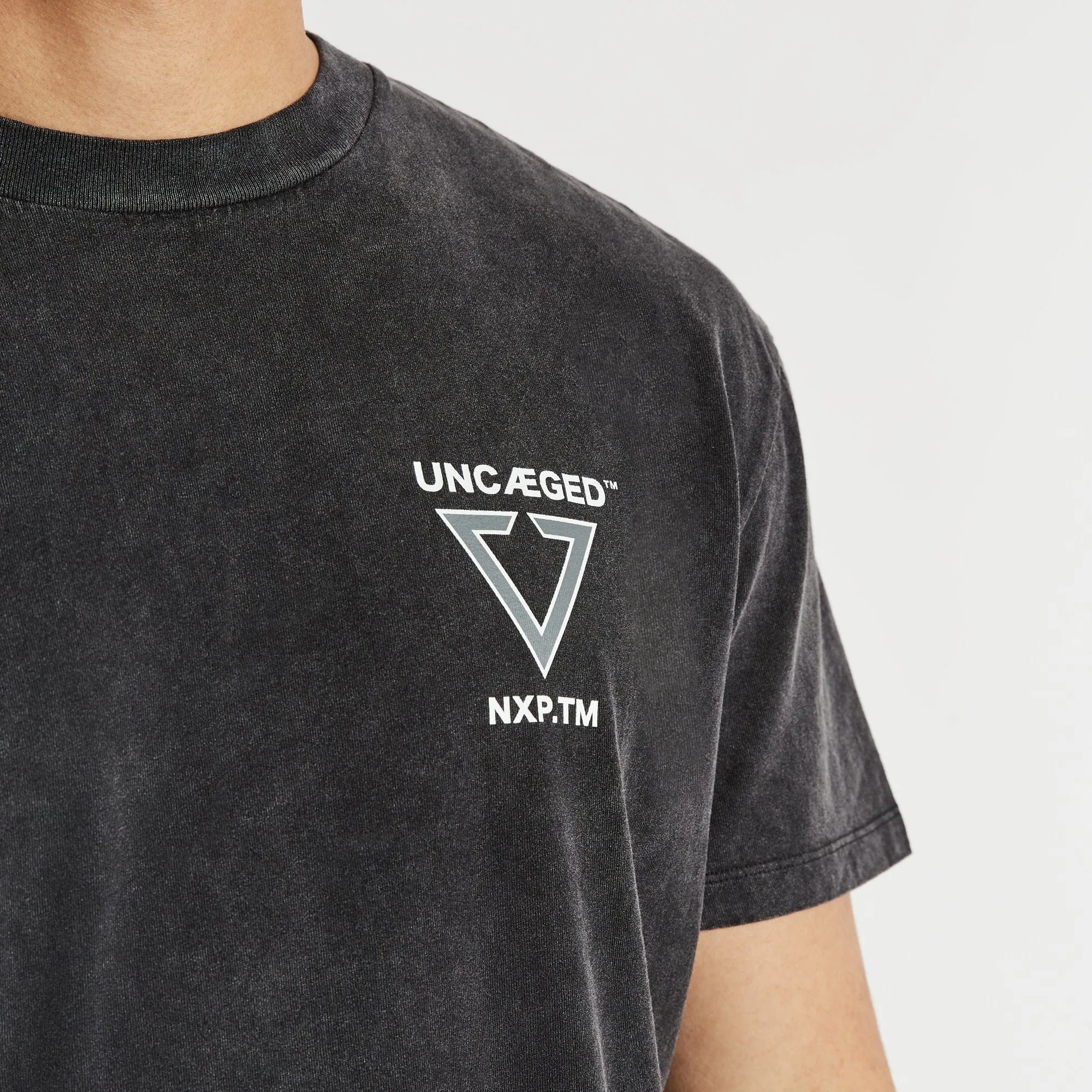 Uncaged Relaxed T-Shirt Mineral Black