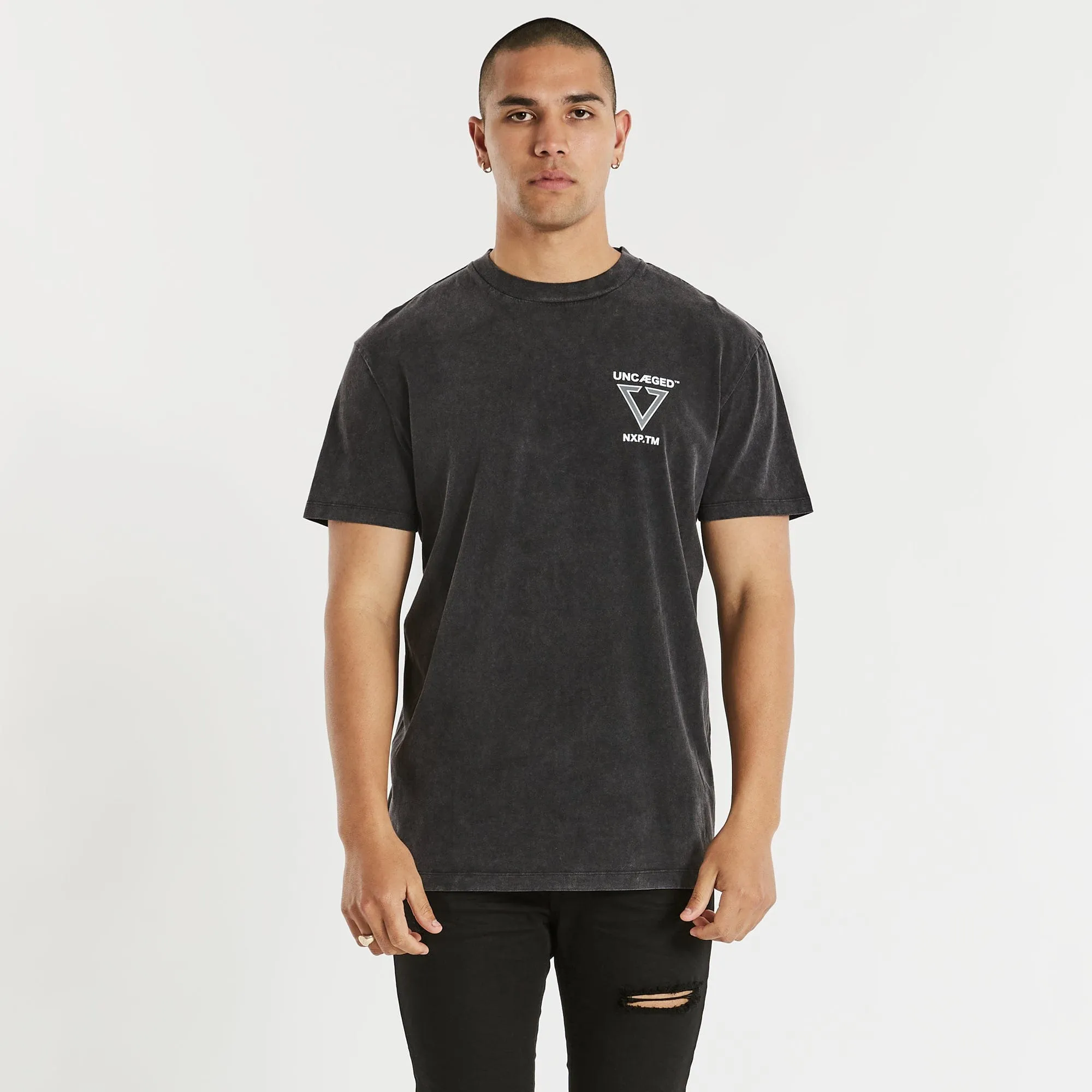 Uncaged Relaxed T-Shirt Mineral Black