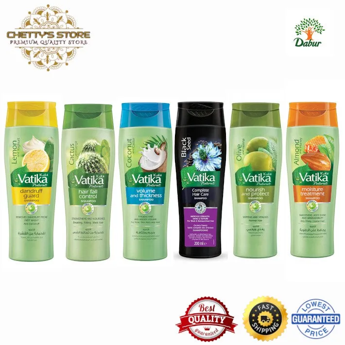 Vatika Natural Hair Shampoo - 400ml