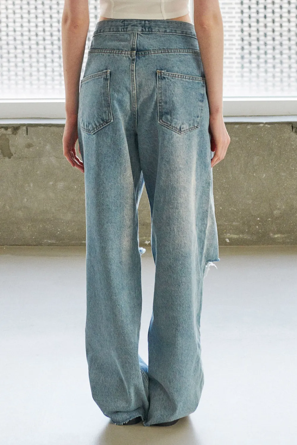 Vera Slash Cutout Jeans
