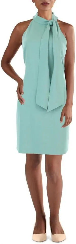Vince Camuto Bow-Neck Halter Dress VC0M3404