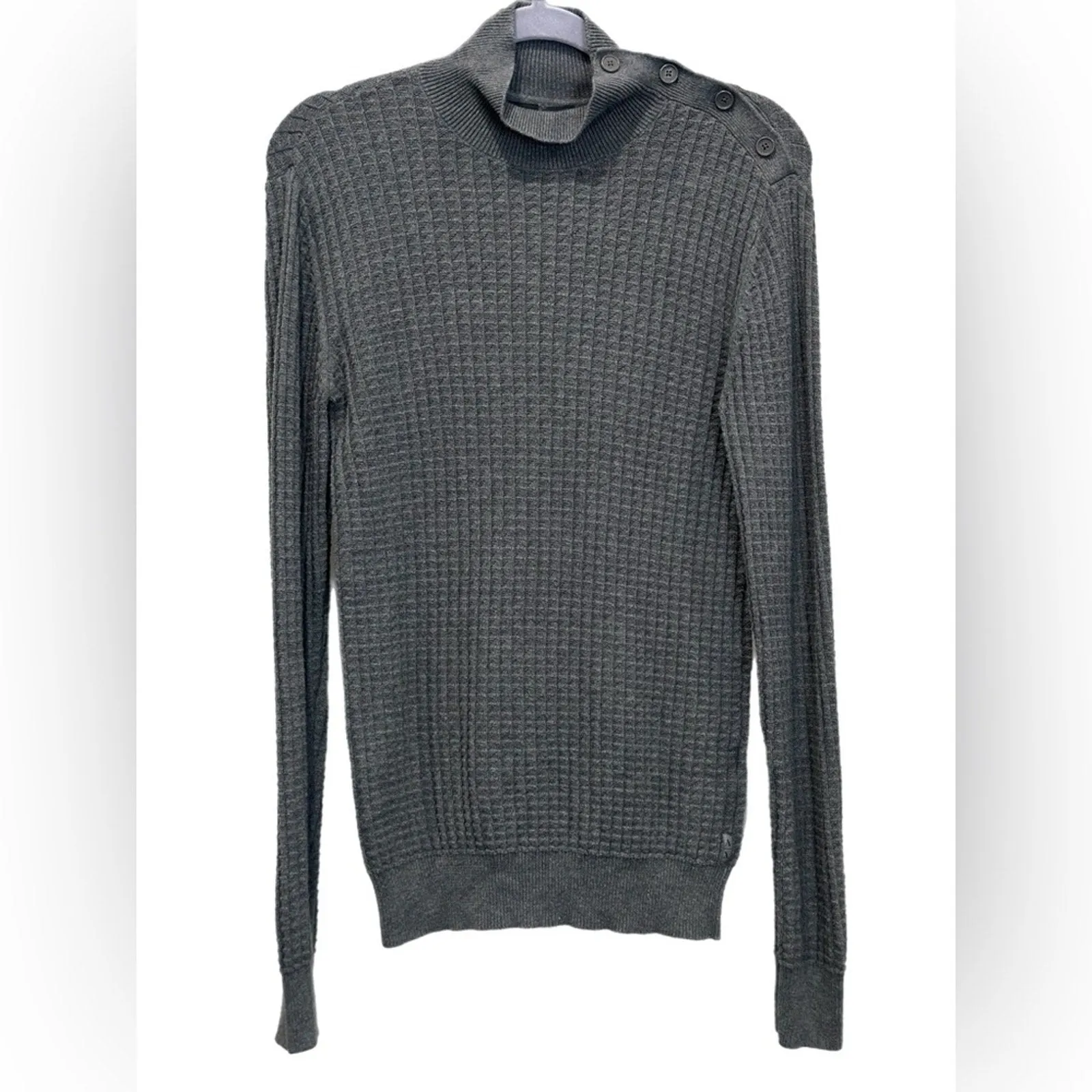 Vintage Armani Exchange Long Sleeve‎ grey sweater Size M