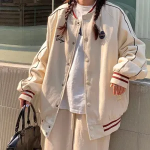 Vintage Side Stripe Zip Up Jacket