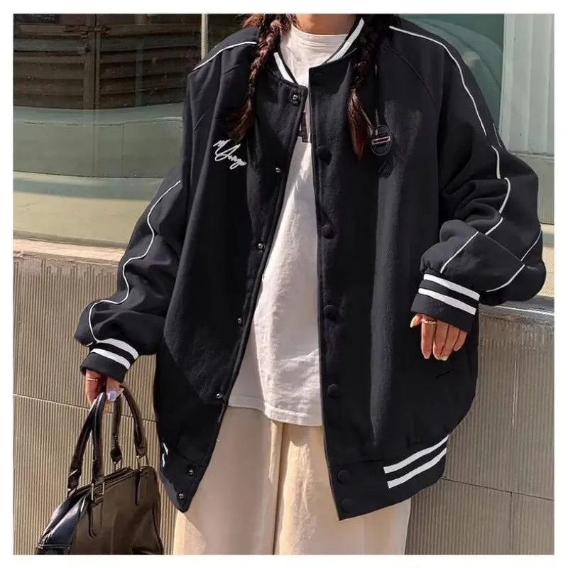 Vintage Side Stripe Zip Up Jacket