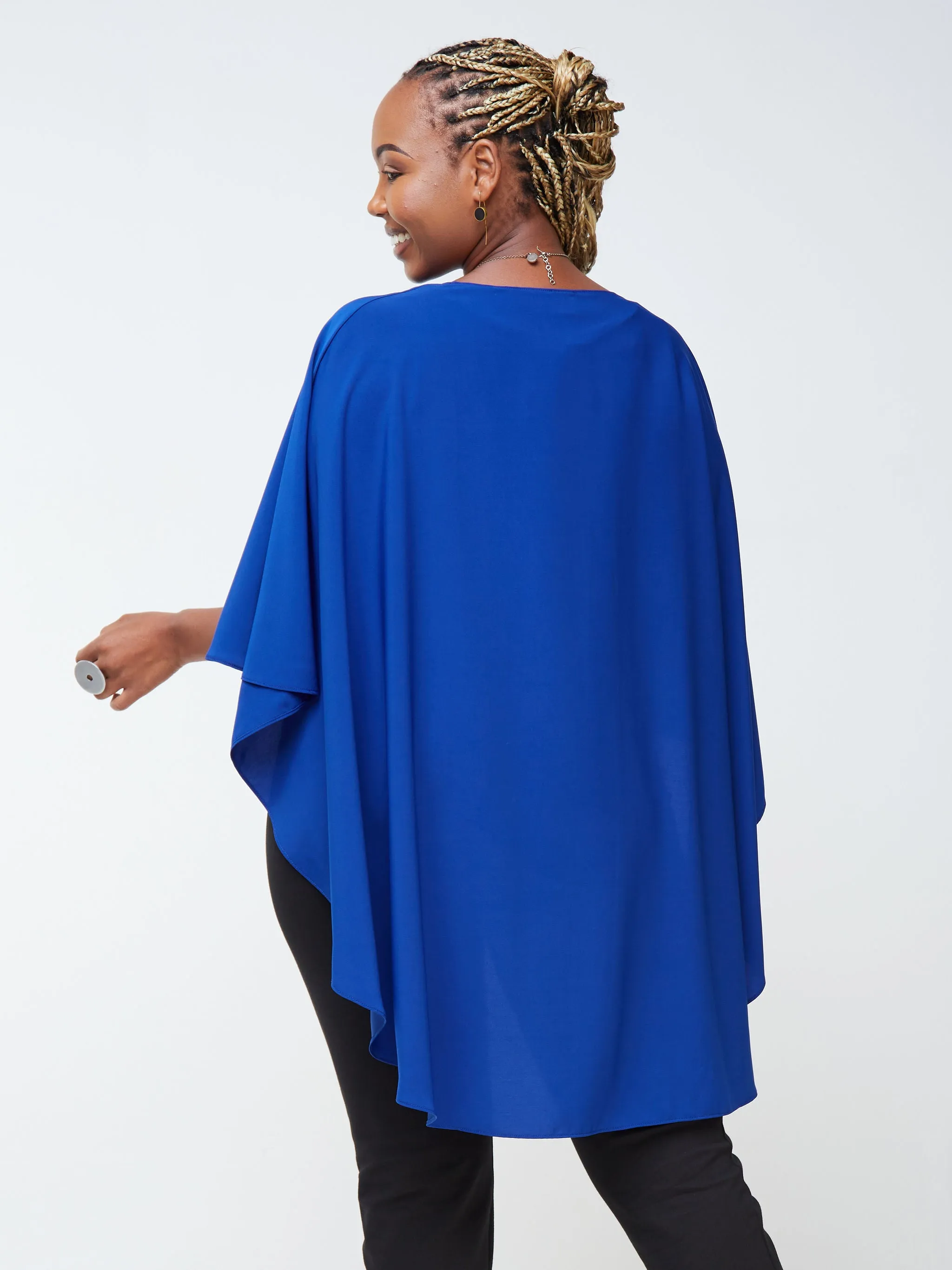 Vivo Sana Cape Top - Royal Blue