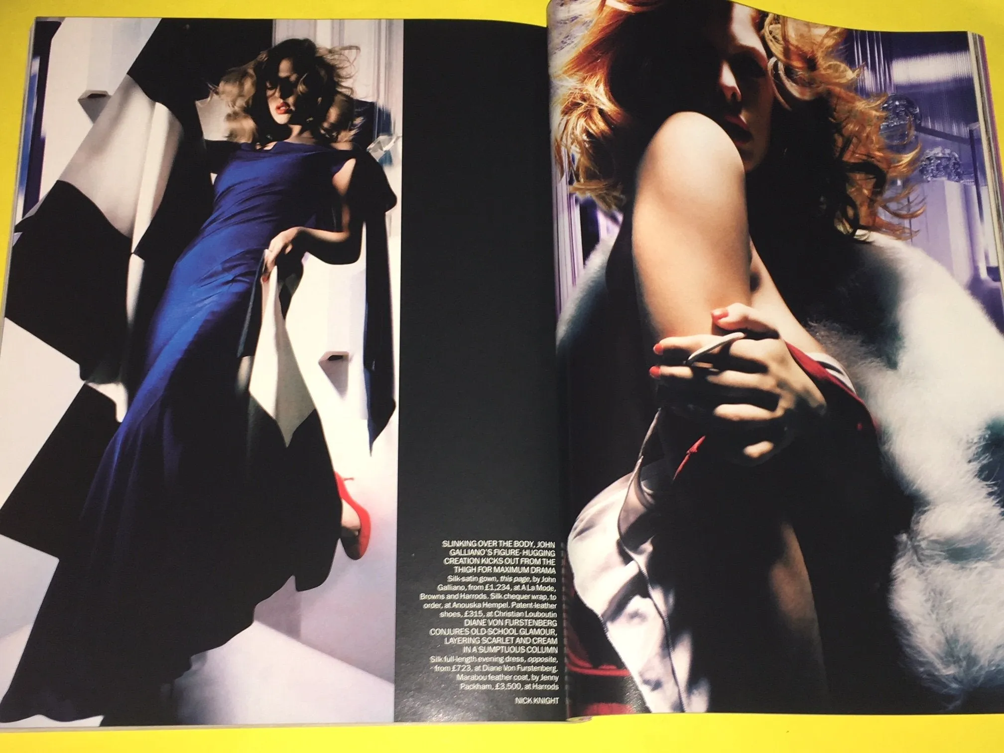 VOGUE Magazine UK December 2003 KYLIE MINOGUE Georgina Cooper ELISE CROMBEZ Sophie Dahl