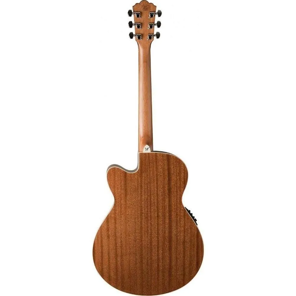 Washburn WG7SCE Grand Auditorium Semi-Acoustic Guitar - Natural (Discontinued)