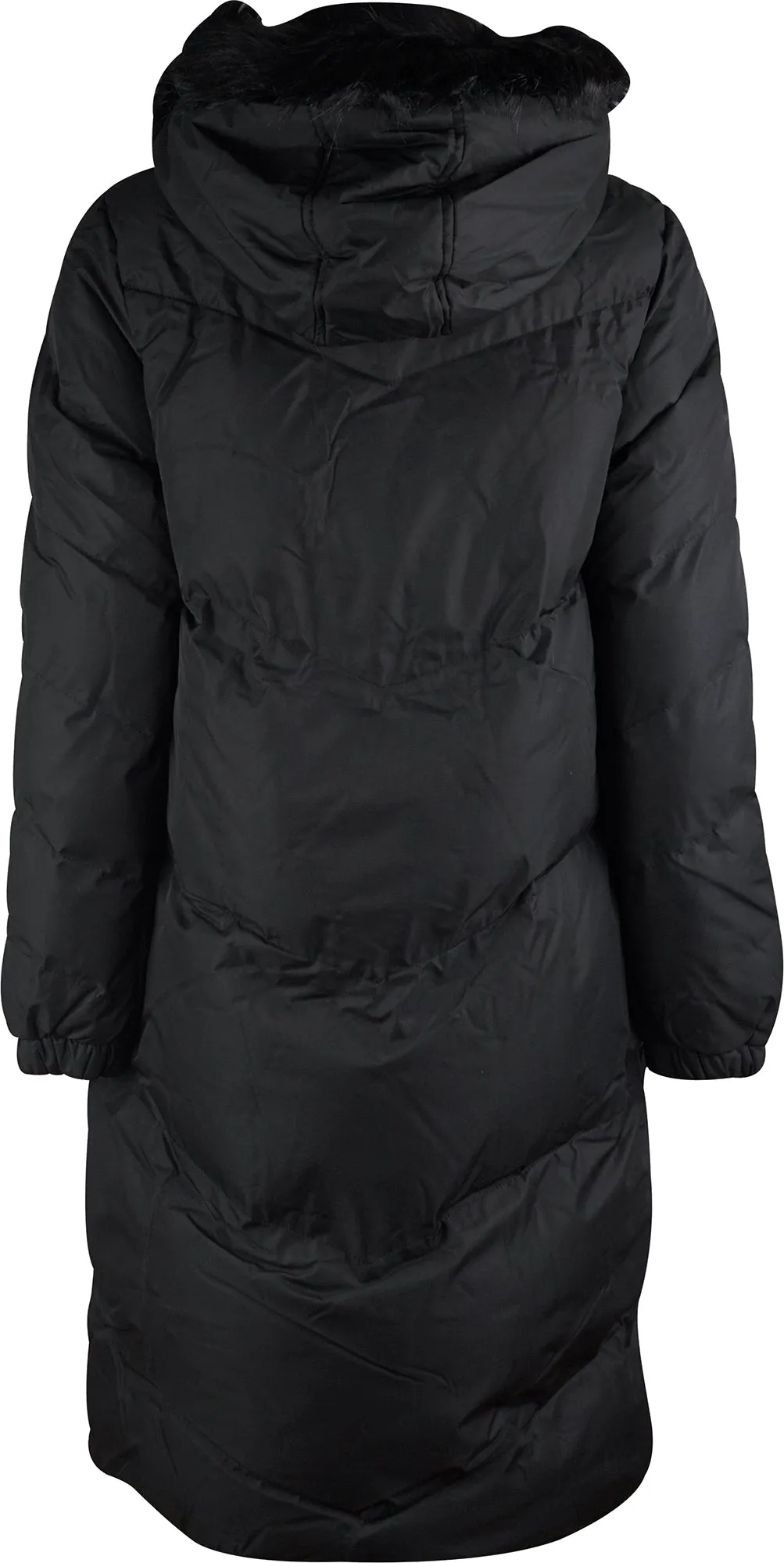 Weekend Vibes Andora Womens Long Jacket - Black