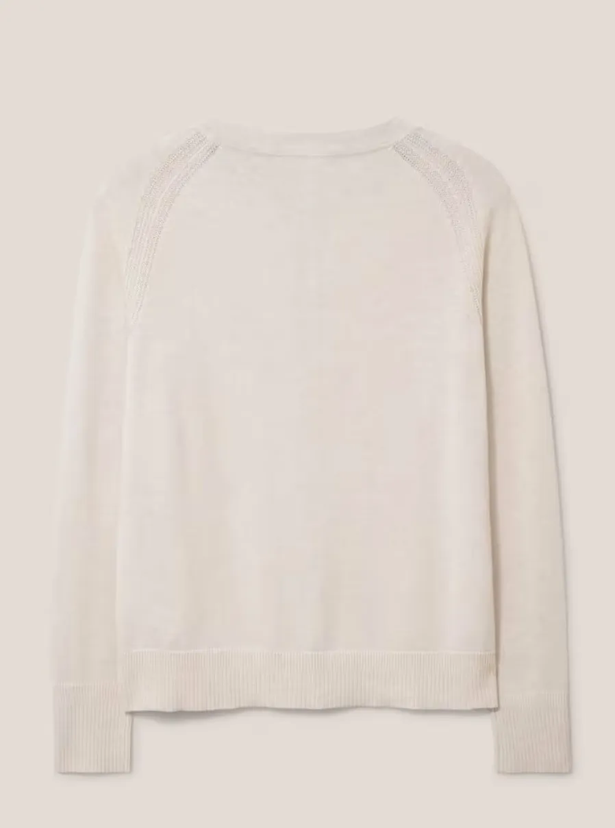 White Stuff UK Lulu Cardi Natural