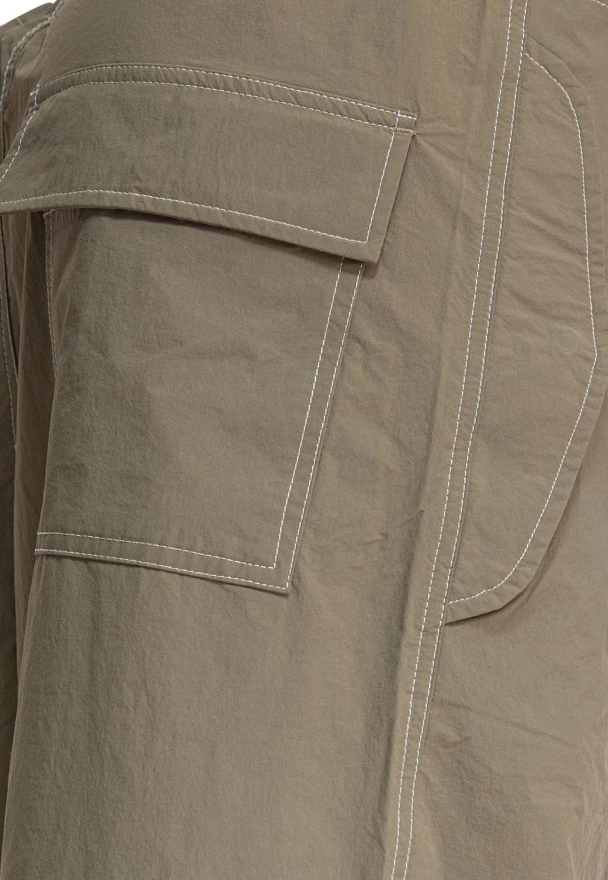 Wide-Leg Cargo Pants