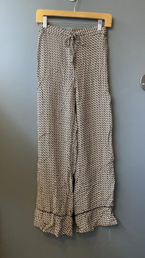Wide Leg Drawstring Pants