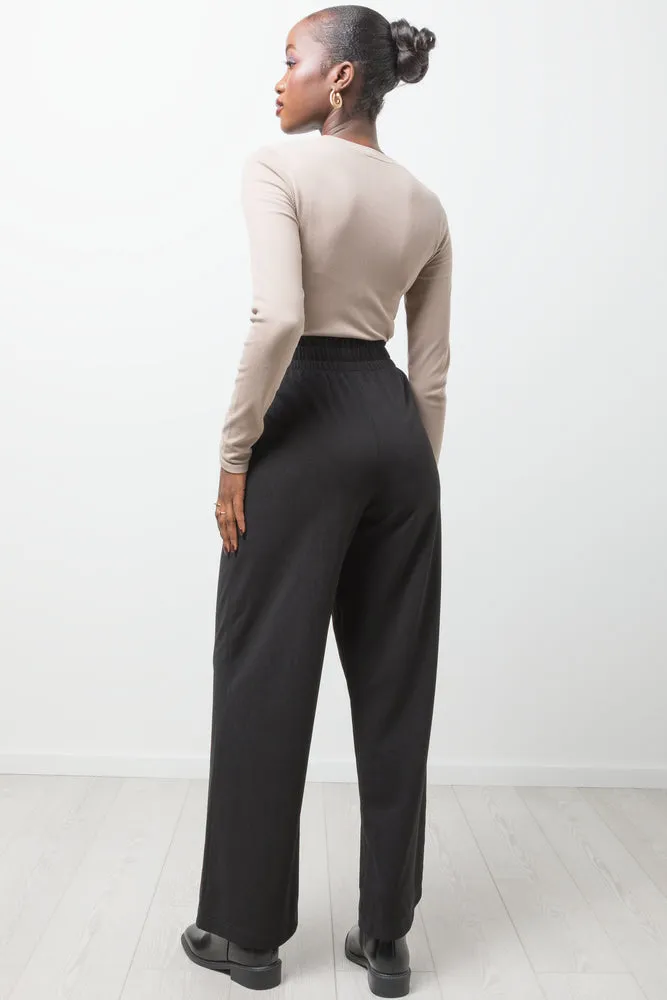 Wide Leg Pants Black