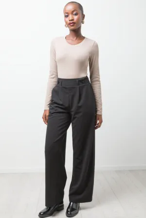 Wide Leg Pants Black