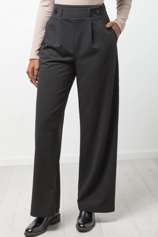 Wide Leg Pants Black