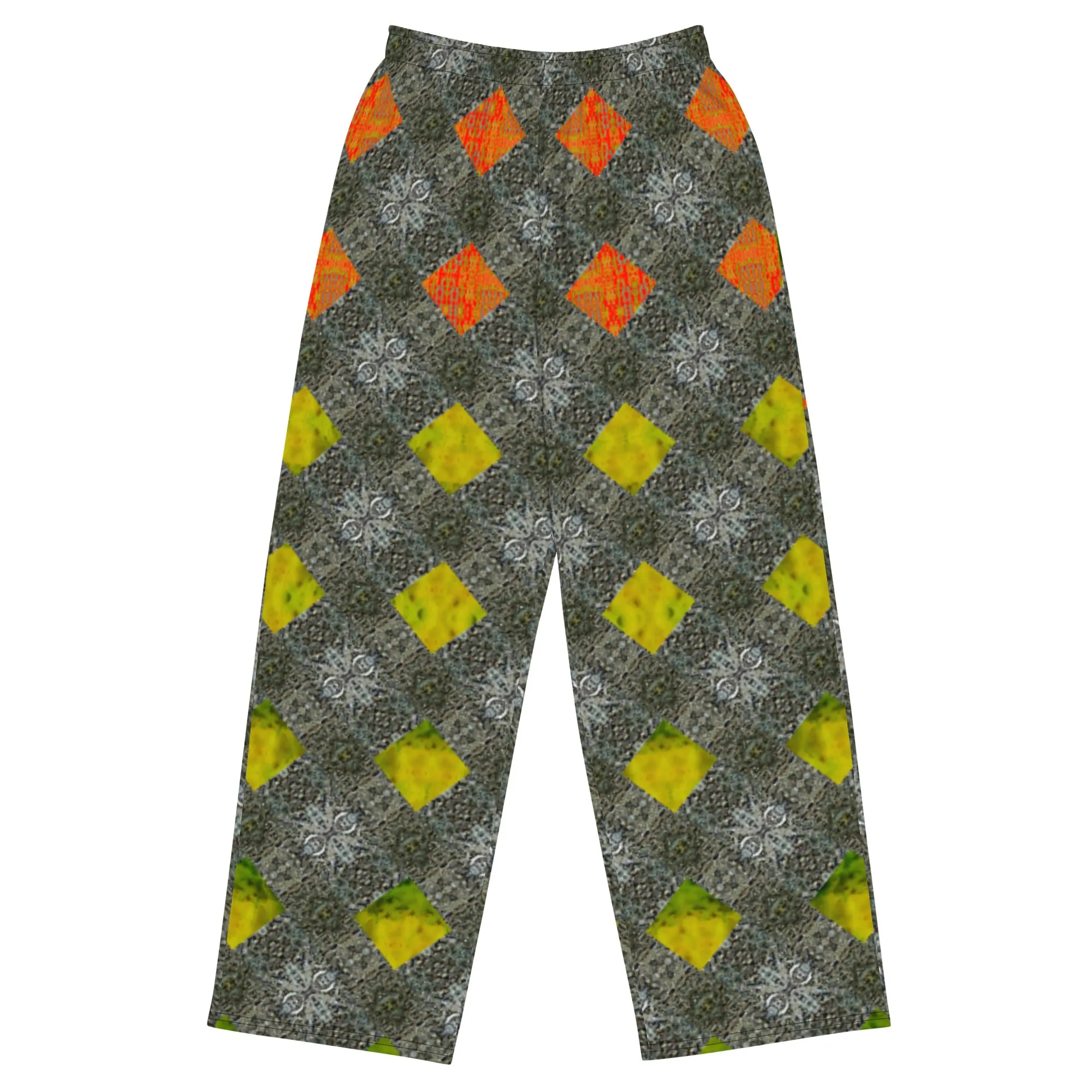 Wide-Leg Pants (Unisex)(Grail Night Hoard Virtus 8.3) RJSTH@Fabric#3 RJSTHS2022 RJS