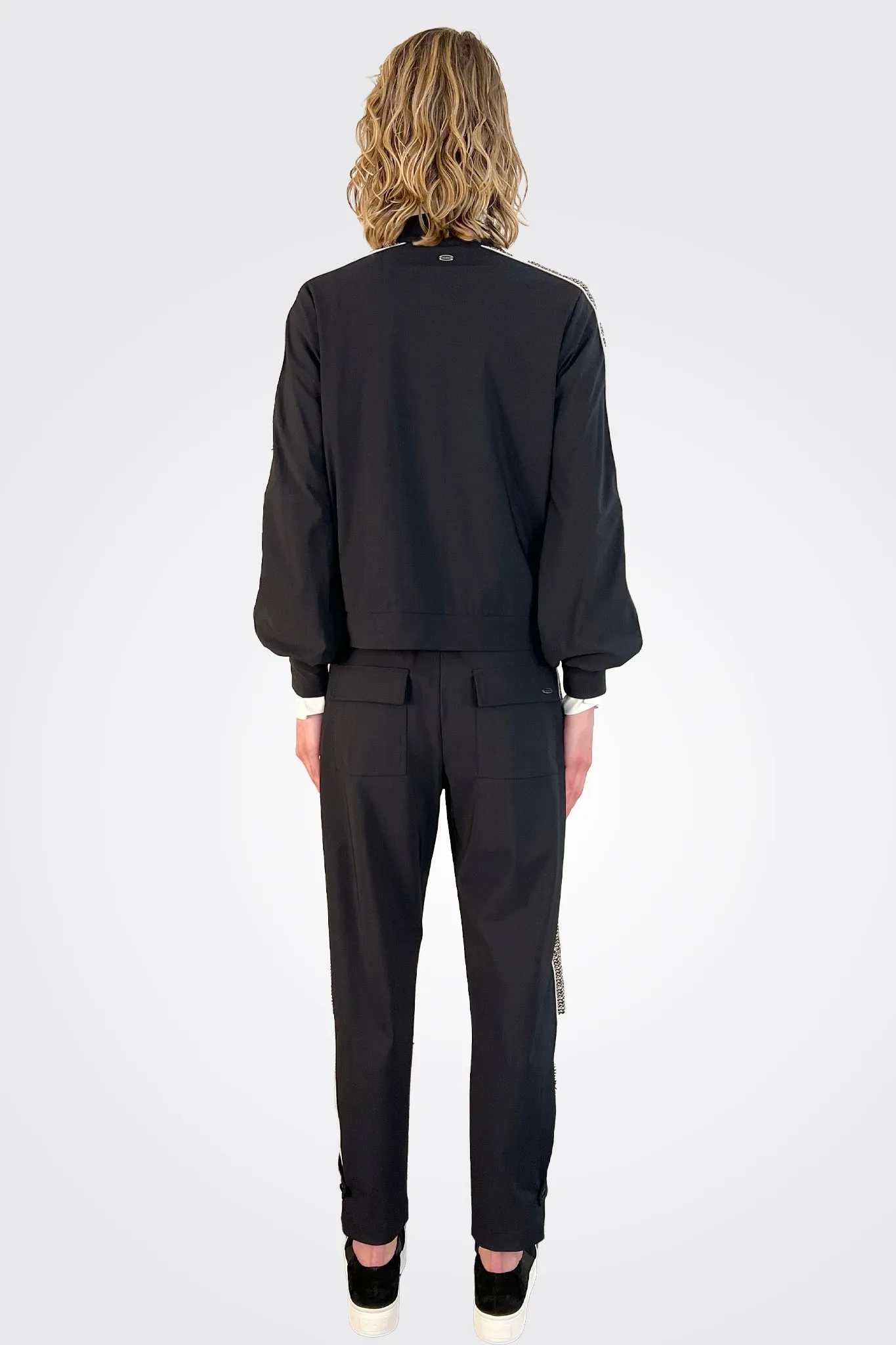 Wild Blouson - Black Tweed