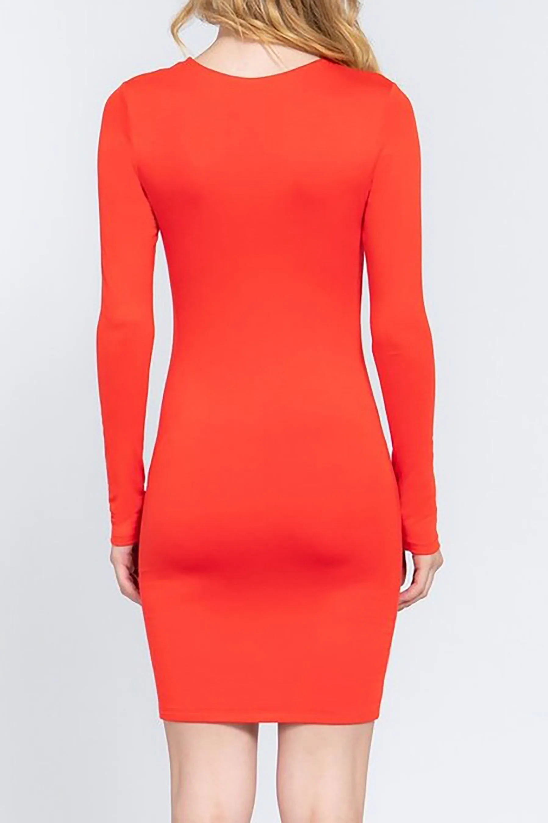 Women's Casual Long Sleeve Crew Neck Mini Dress ZD13934C28 $8Each
