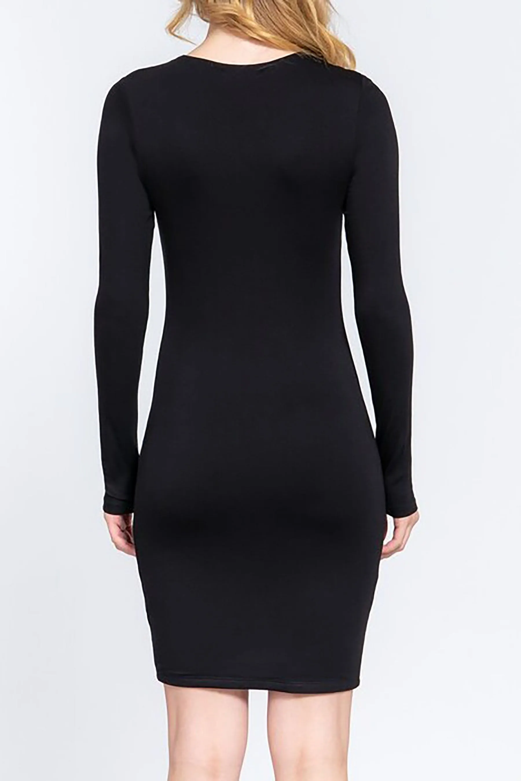 Women's Casual Long Sleeve Crew Neck Mini Dress ZD13934C28 $8Each