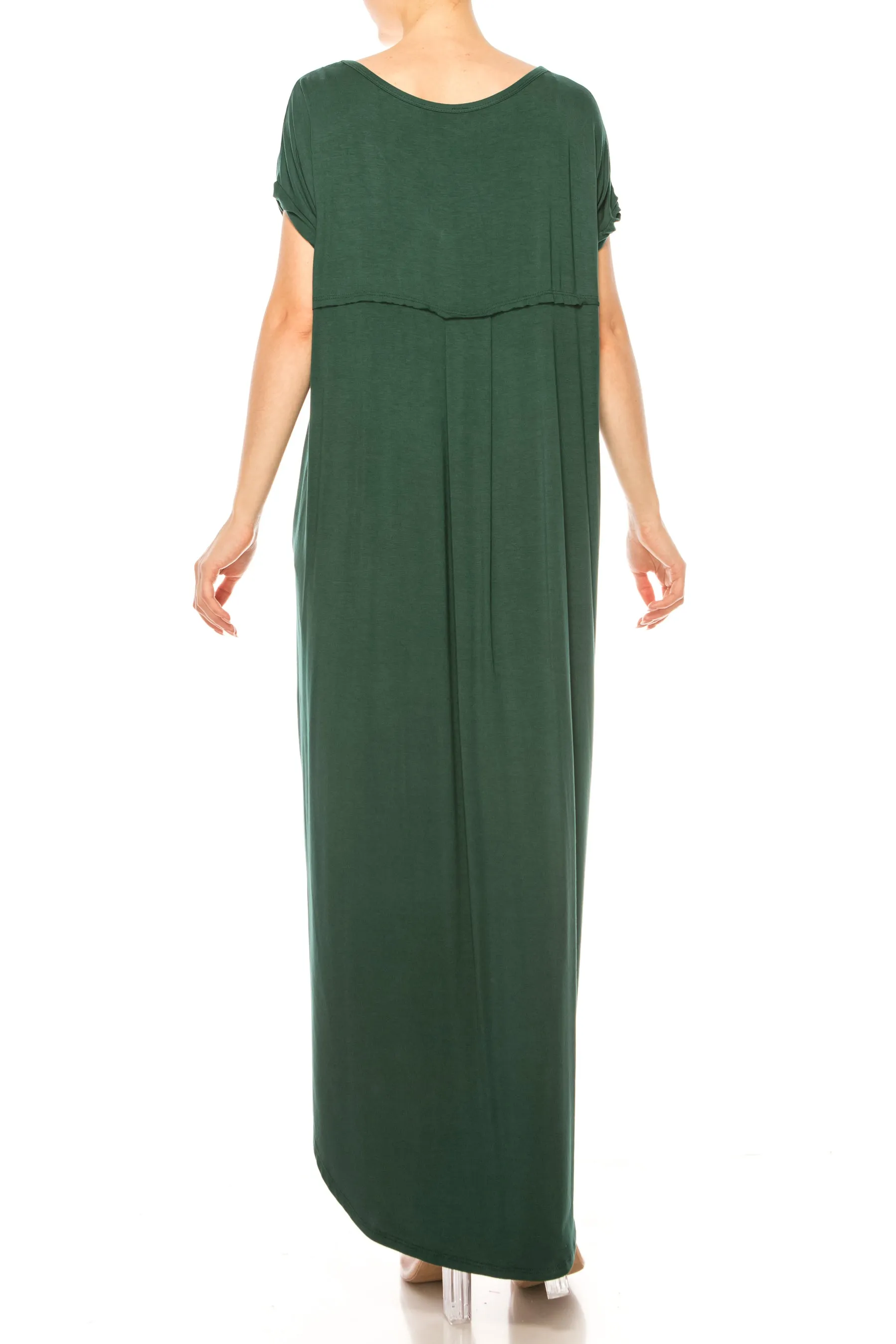 Women's Solid Color Oversized Maxi Dress