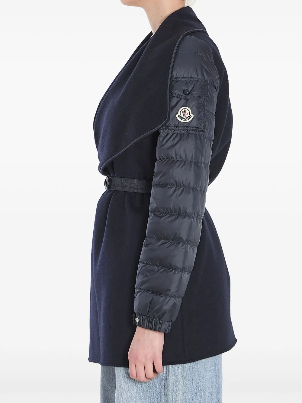 Wool and nylon cape