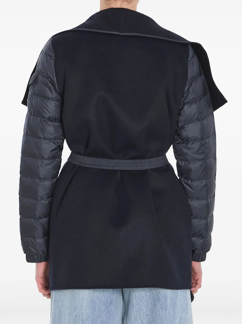 Wool and nylon cape