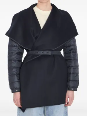 Wool and nylon cape