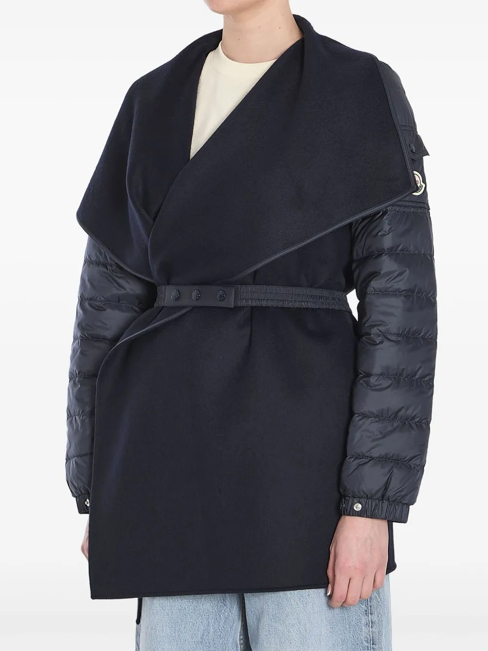 Wool and nylon cape