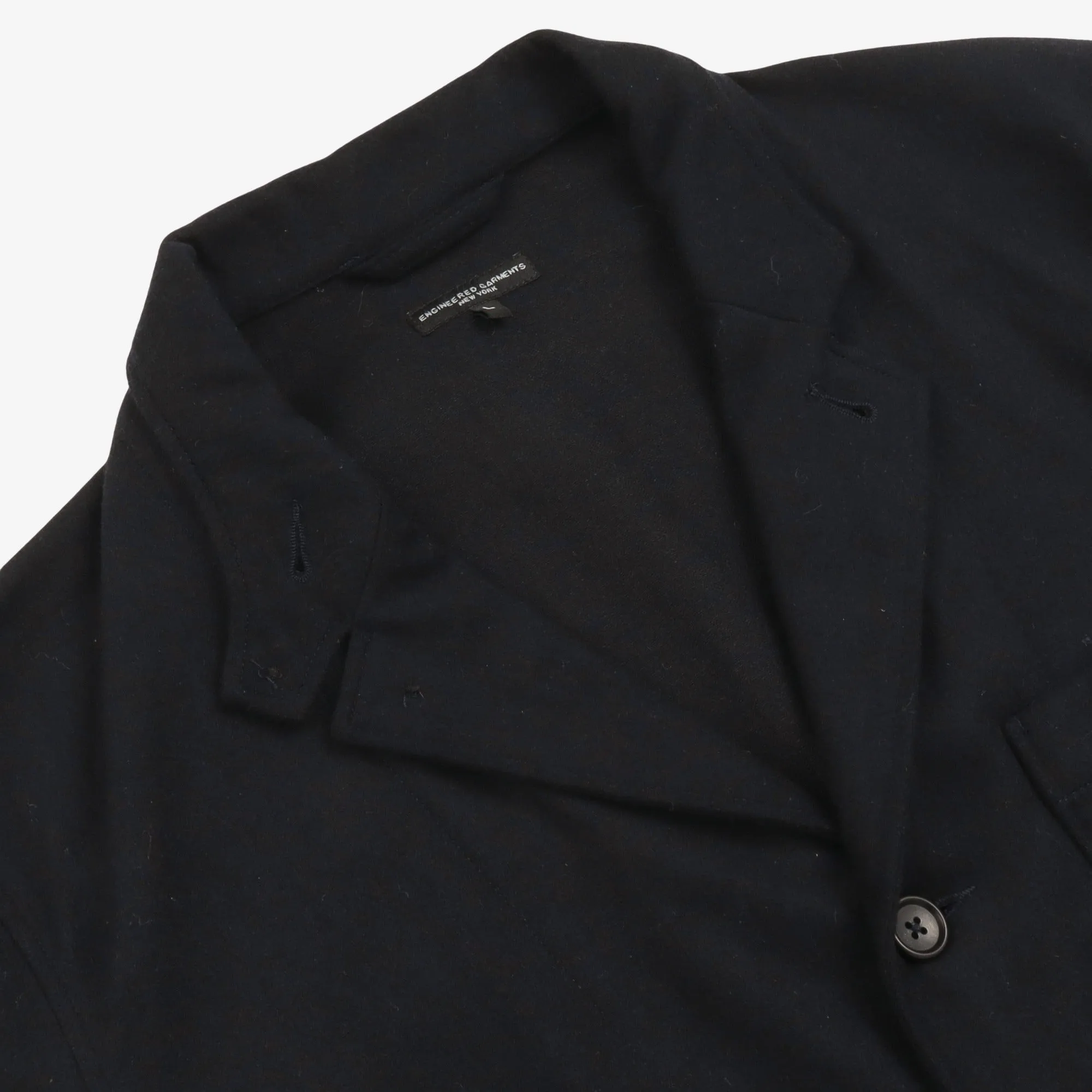Wool Blend Baker Jacket