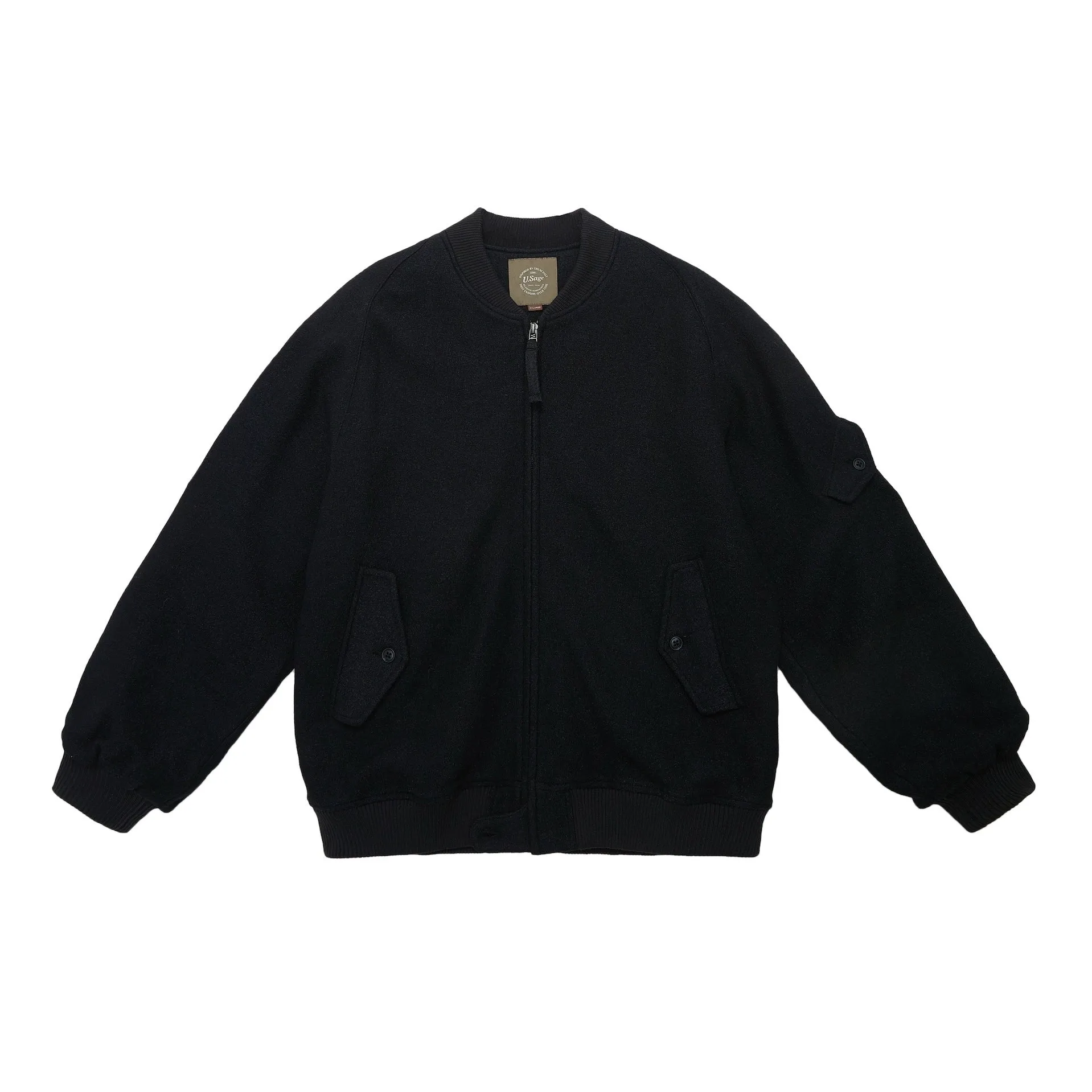 Wool Bomber Jacket