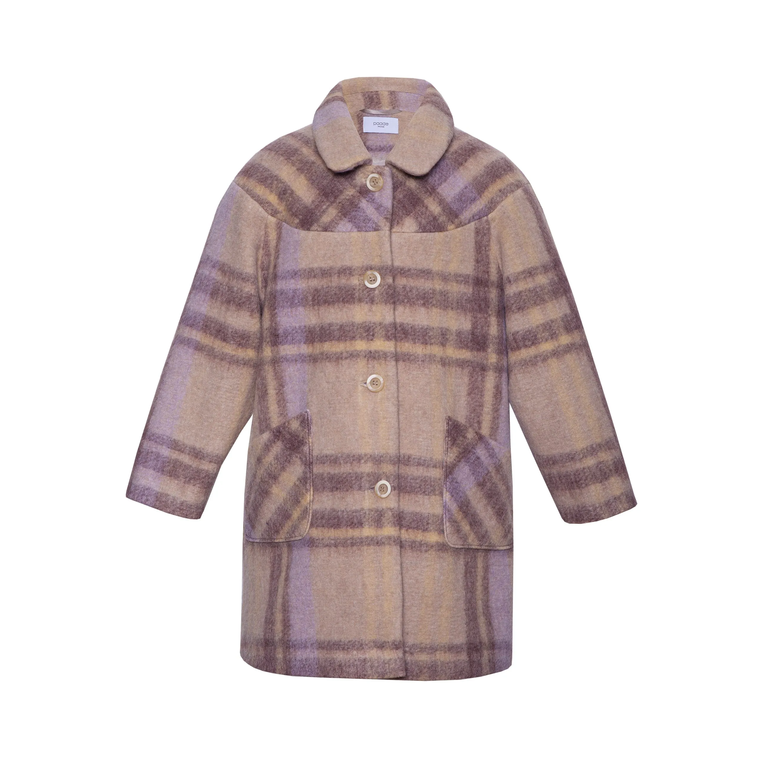 Wool Coat Helleborus Brown