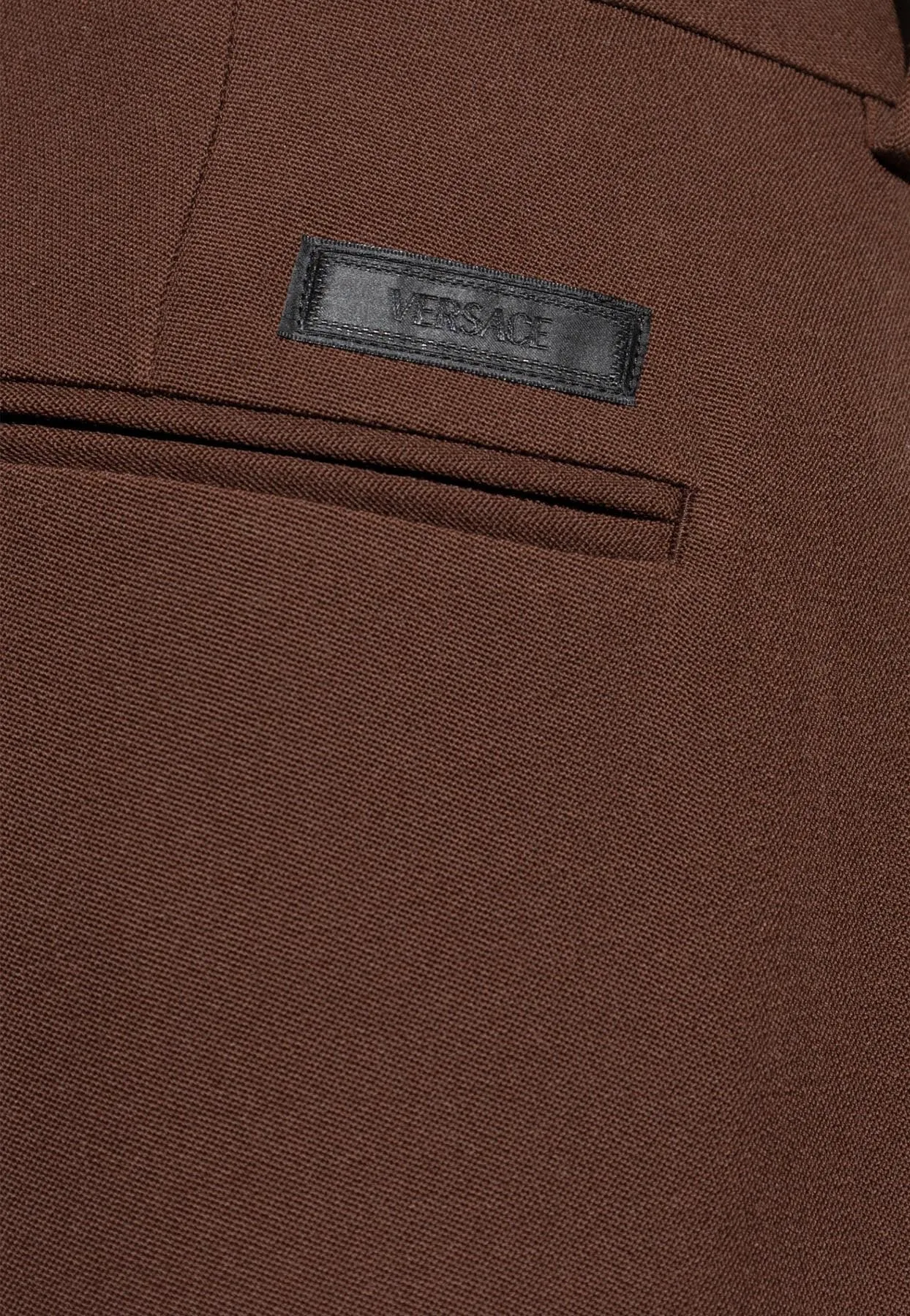 Wool Formal Pants with Tailoring Label