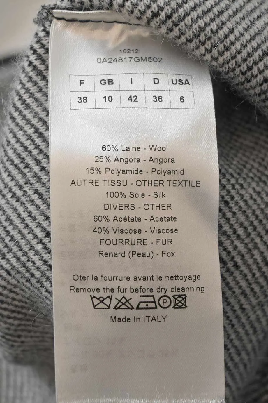[WW35880] Christian Dior | Coat