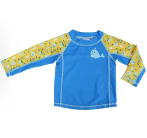 Zoocchini - Rashguard Long Sleeve Swim Top - Whale