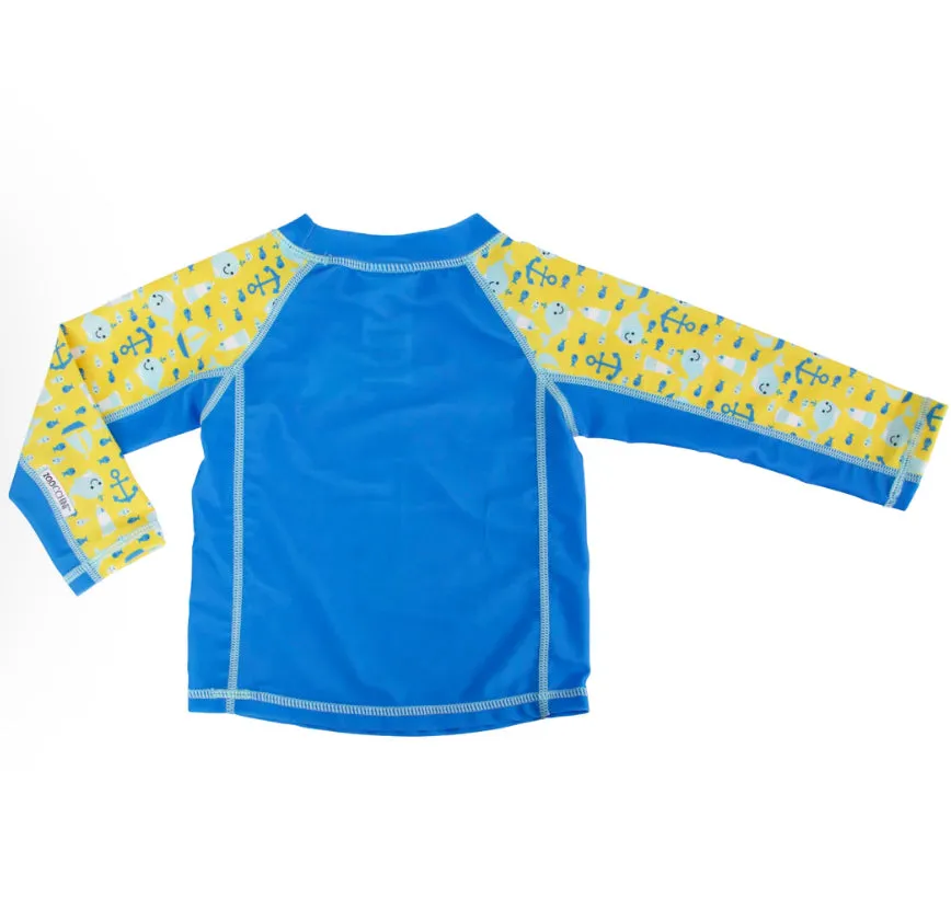 Zoocchini - Rashguard Long Sleeve Swim Top - Whale